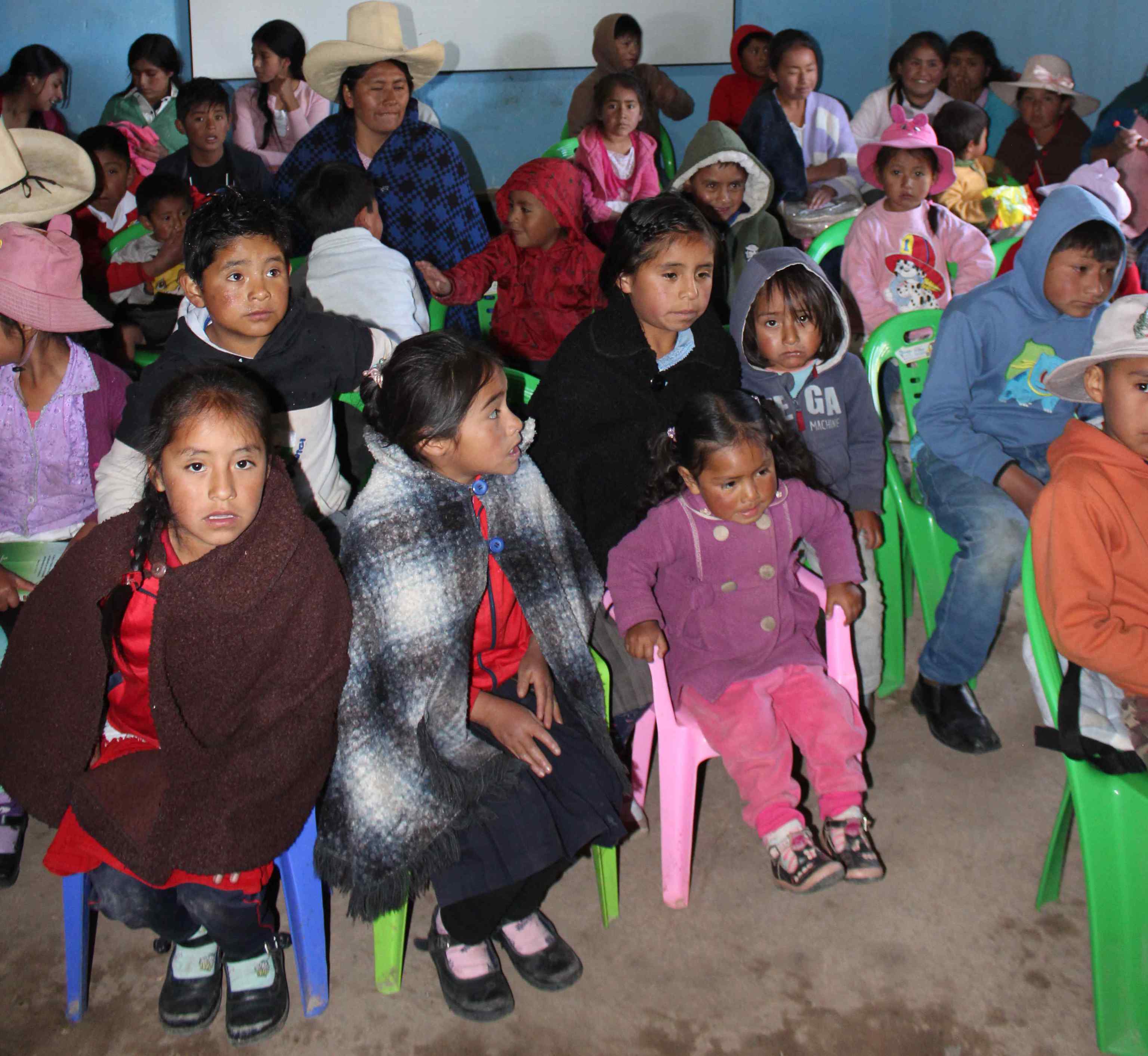 Misión El Cumbe, escuela rural sabatina en Cumbe Mayo