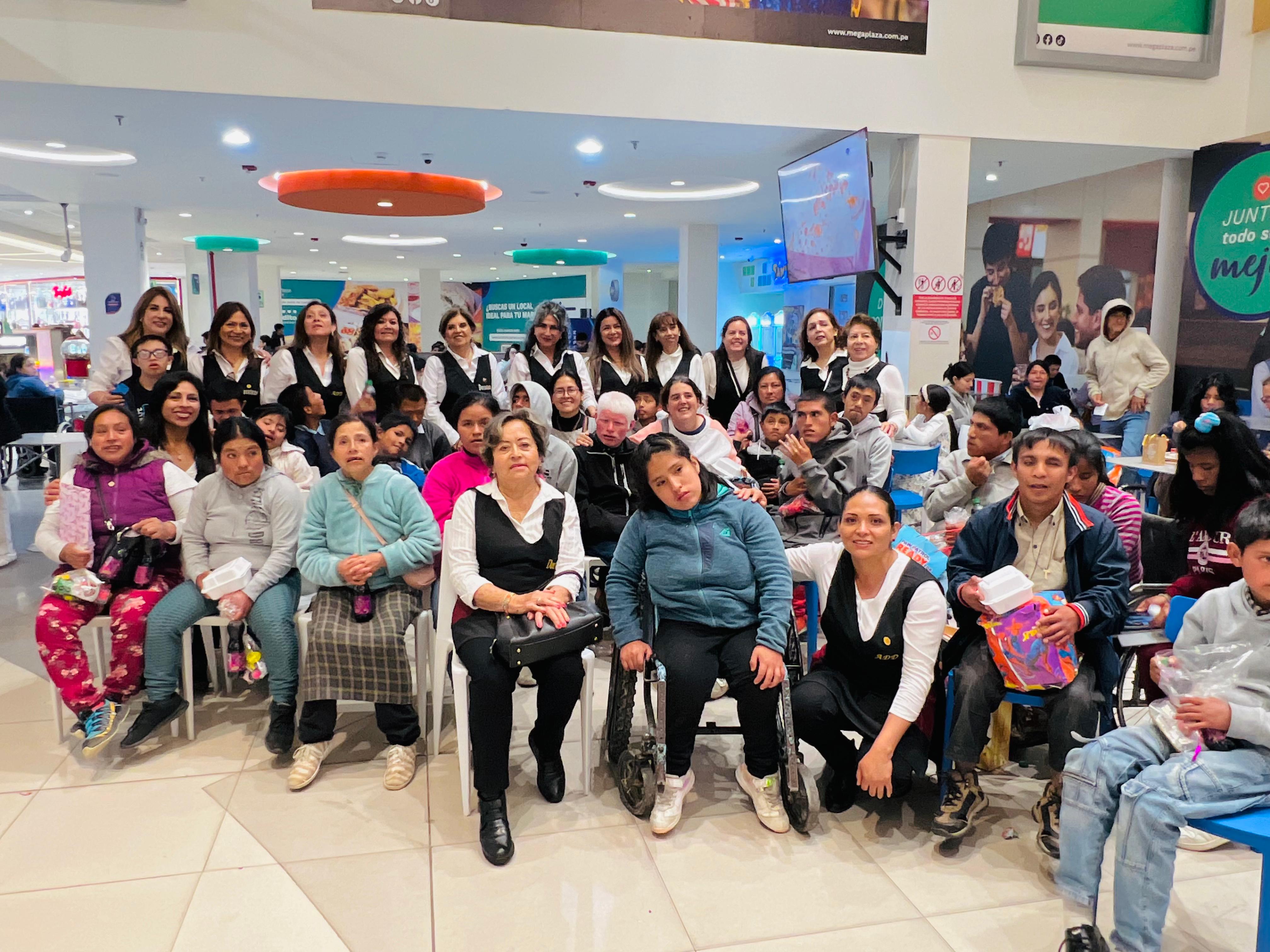 Fotografía de la labor en los centros